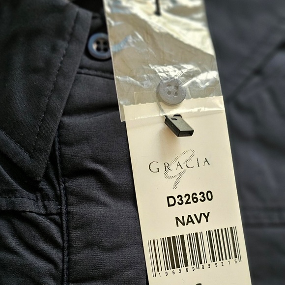 Gracia Navy Chic Top main image 0